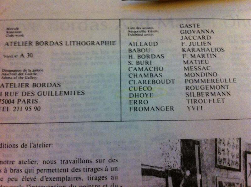 Œuvre de Marcel Dhoye