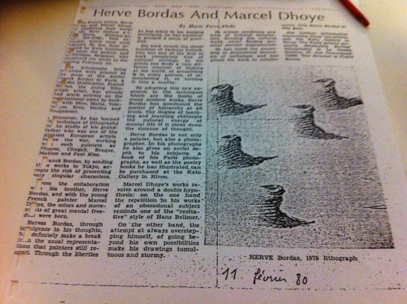 Œuvre de Marcel Dhoye